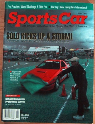 SPORTS CAR 1992 MAY - SWIFT DB-2 TESTED, NOBLE, RX-7